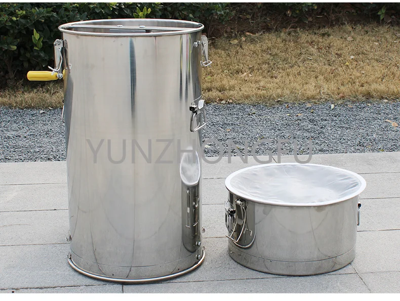 

Honey Extractor Filter Integrated Bee Sugar Shaker Small Household Thickened 304 Stainless Steel Split Bucket