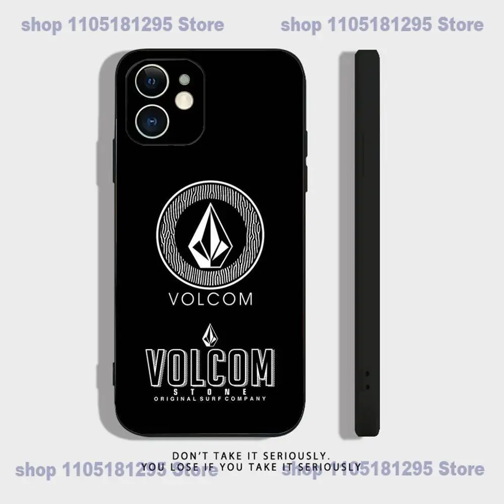 حافظة هاتف فاخرة على شكل حرف V لهاتف آيفون 17,16,15,14,13,12,11,XR,Pro,XS,Max,XR,Plus,Mini Soft سيليكون أسود مقاوم للصدمات