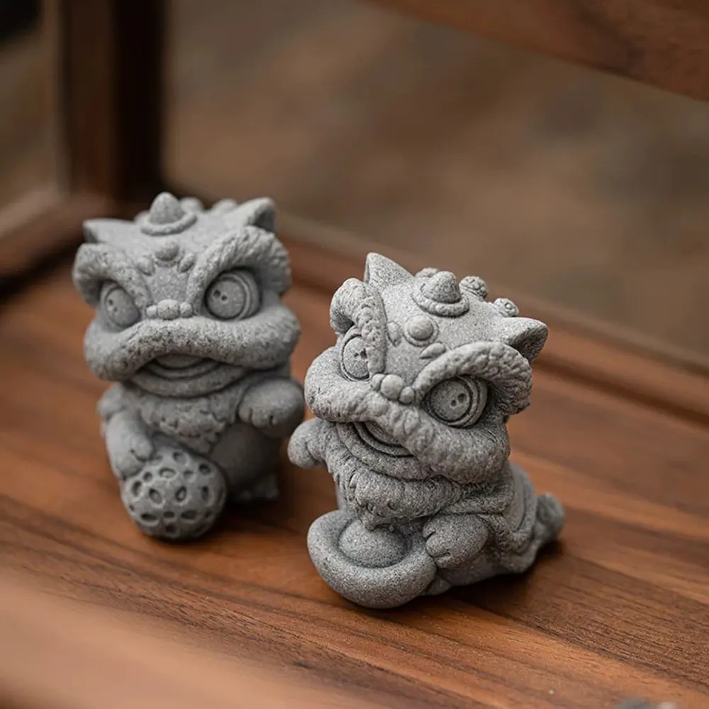 

Силиконовая форма для свечей «Китайский лев Дандэ», форма для декора рабочего стола из гипса/бетона «Лев-талисман», форма для ландшафтного дизайна аквариумов и декора для чайных церемоний