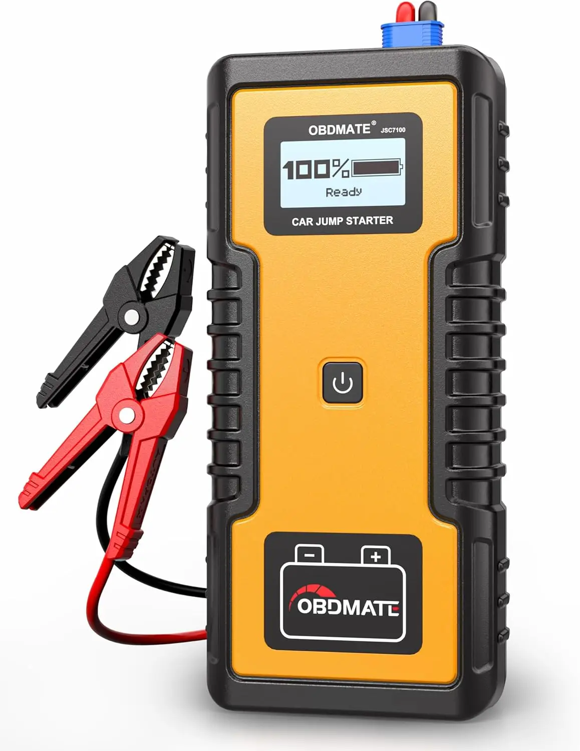 سيارة جمب ستارتر 1000 أمبير، مكثف فائق 12 فولت محمول لمحركات الغاز، أصفر