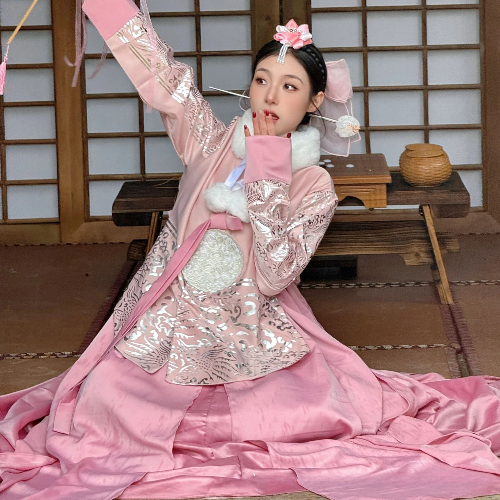 

New Korean Hanbok Princess Full Dress Dance Performance Costumes