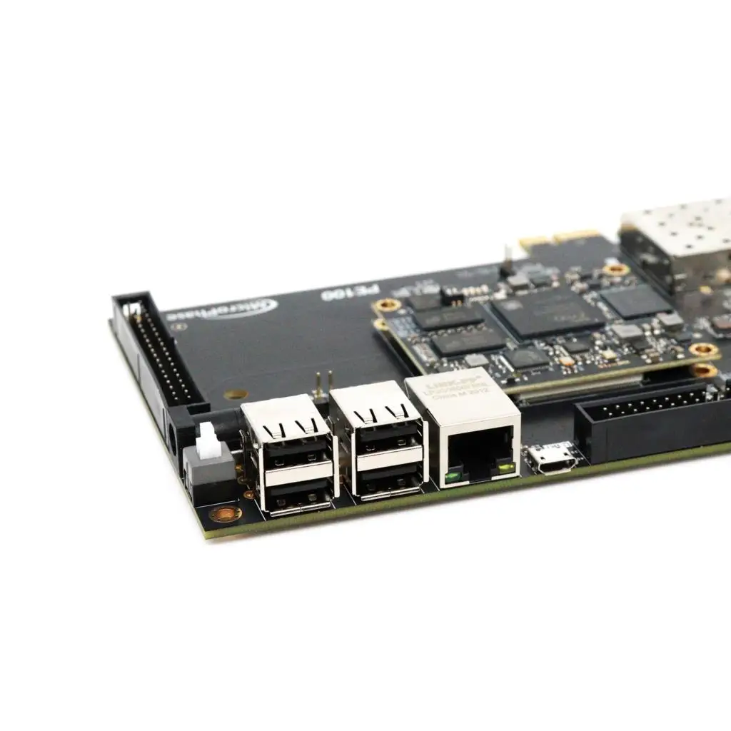 Placa de desenvolvimento microfásica FPGA ZYNQ ARM XC7Z015 PCIE SFP 7015 PE100XME0715