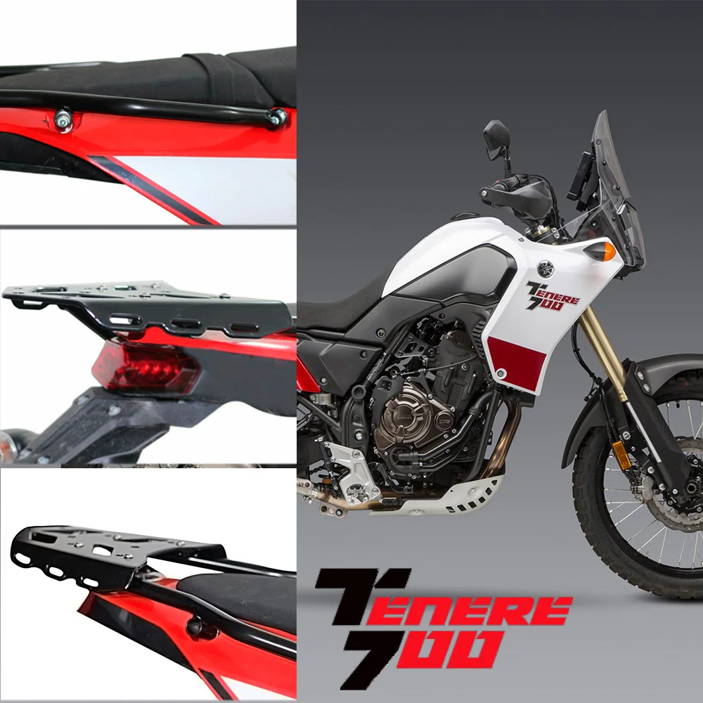 FOR YAMAHA TENERE 700 2019 2020 NEW Motorcycle Accessories Rear Luggage Rack Top Case Rear Rack Carrier Tenere 700