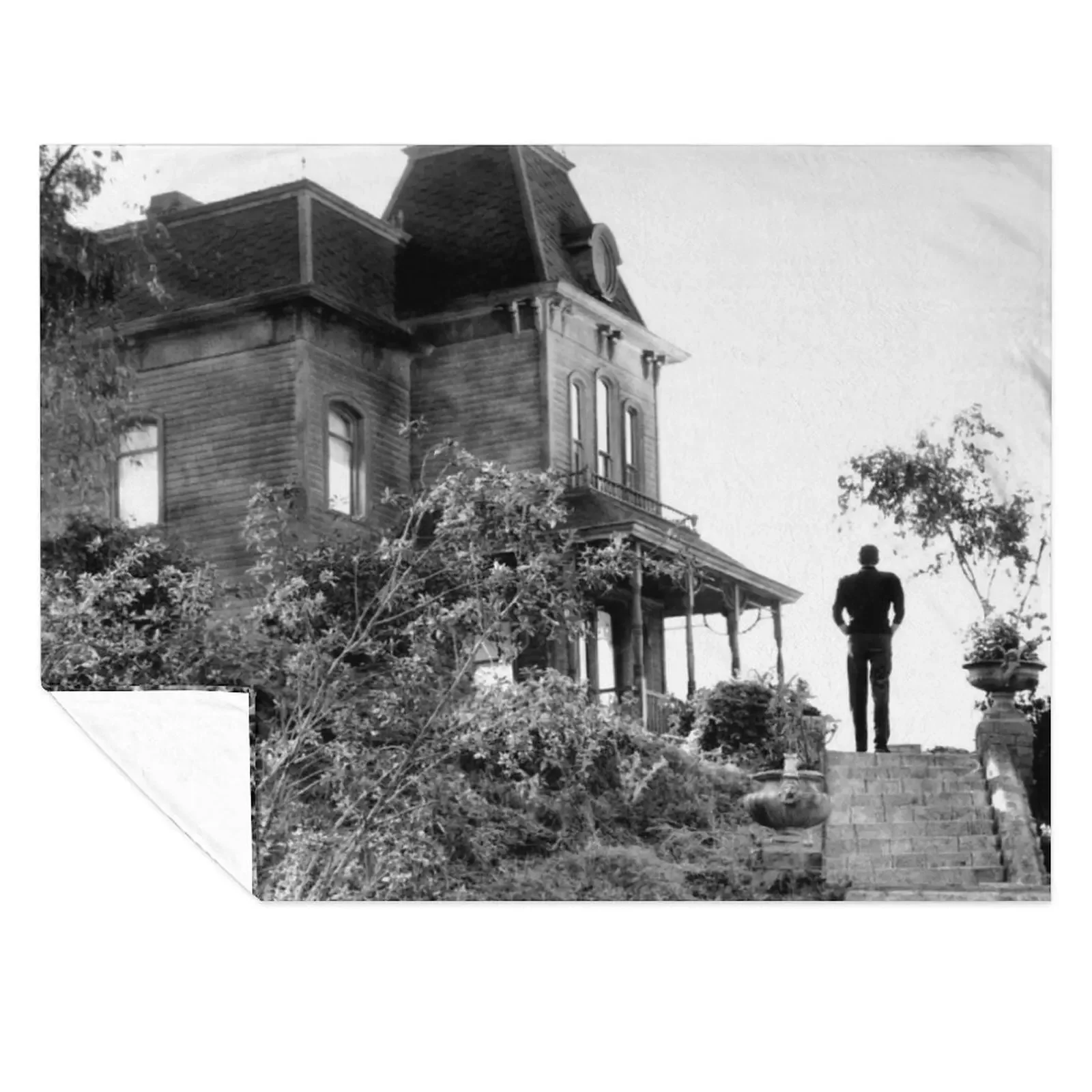 

Psycho House Norman Bates Throw Blanket Cute Plaid Sofa Throw blankets and throws Sofa Blankets