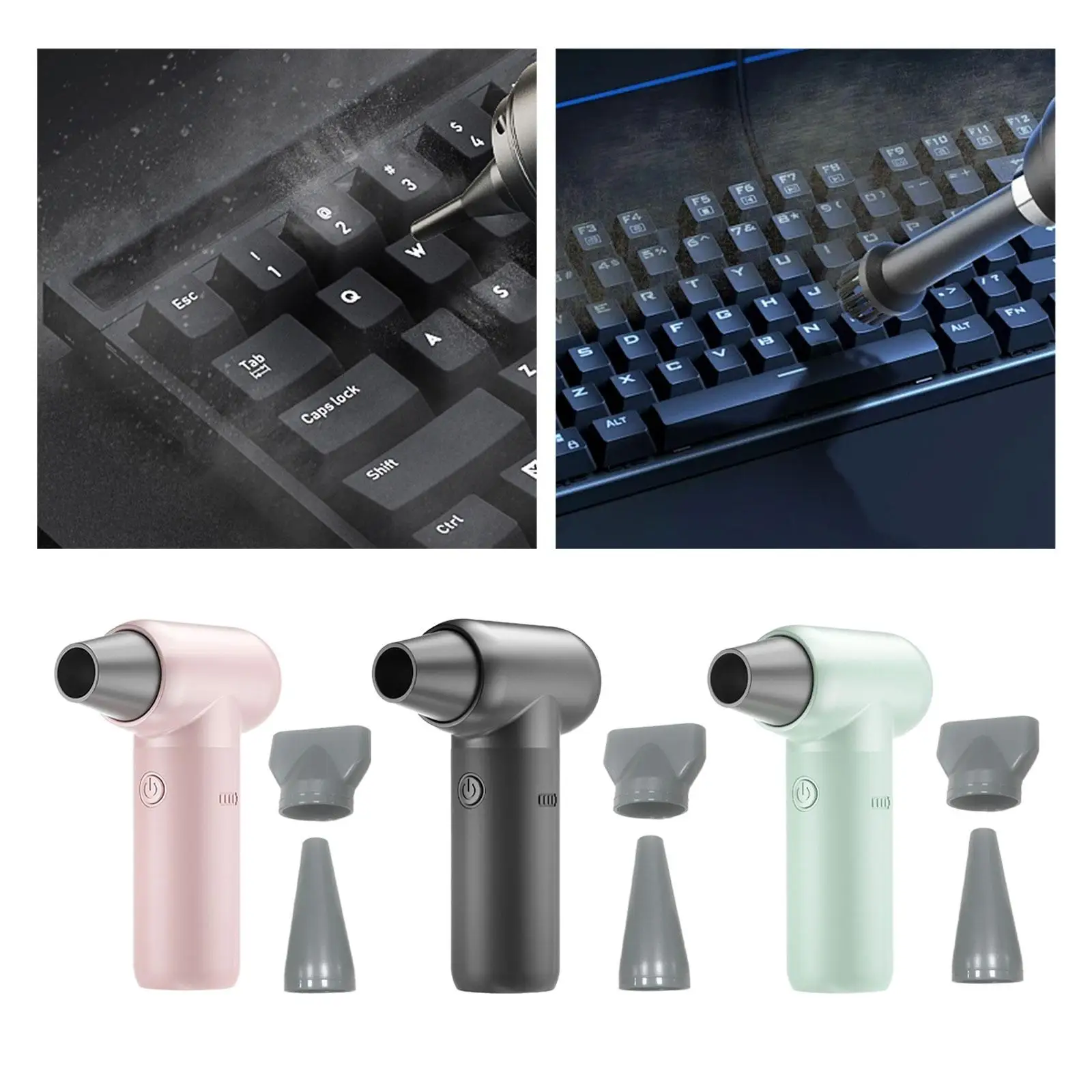 

Cordless Hair Dryer Engine Fan Electric Compact Blow Dryer Powerful Blow Dryer for Computer Car Fan Keyboards Laptop
