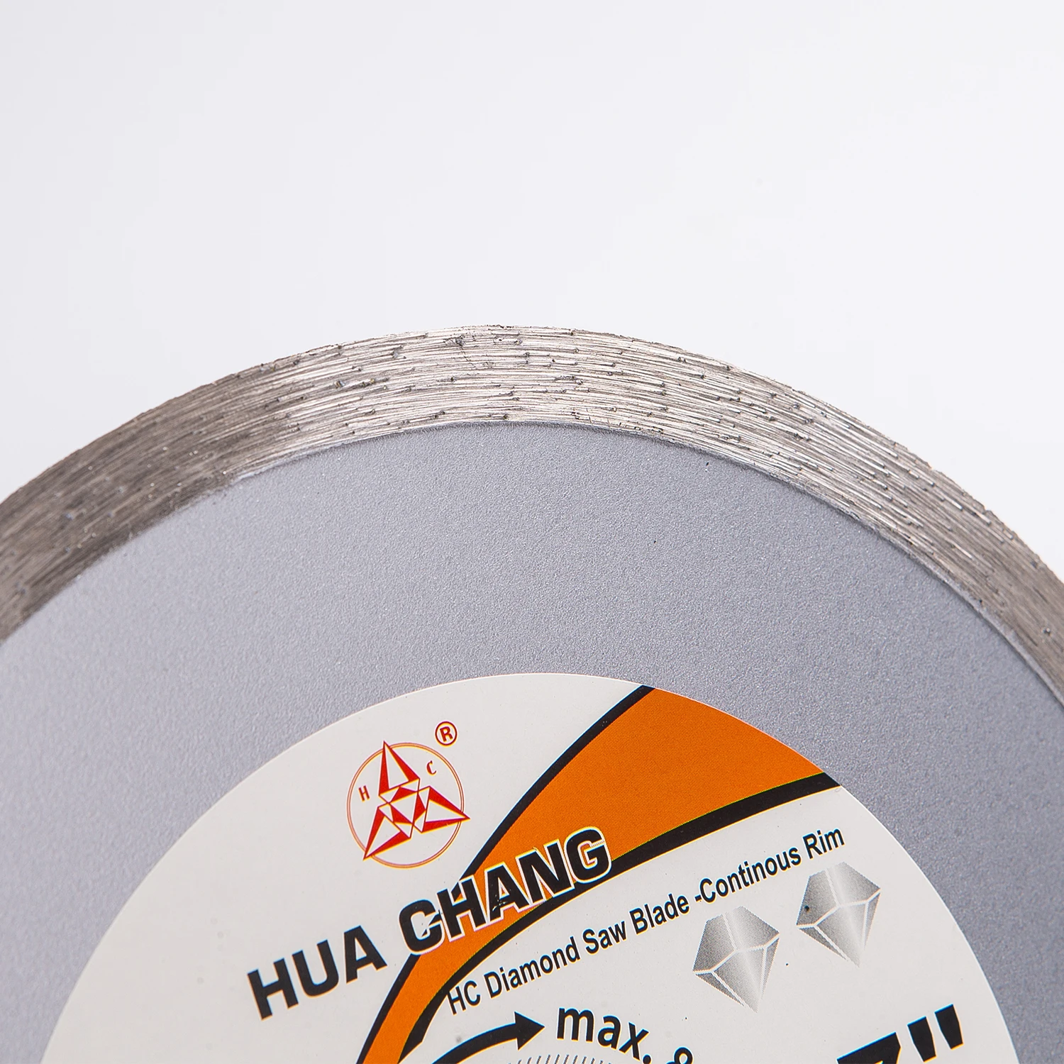 HUA CHANG 4/5/7/9 Inch *20/22.23mm Diamond Saw Blade Continuou Cold Pressing Cutting Disc Circular Blade Marble Concrete Granite