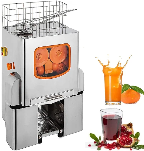 Spremiagrumi commerciale Estrattore industriale per succo d'arancia fresca Limone Spremiagrumi lento Buccia Spremiagrumi a freddo