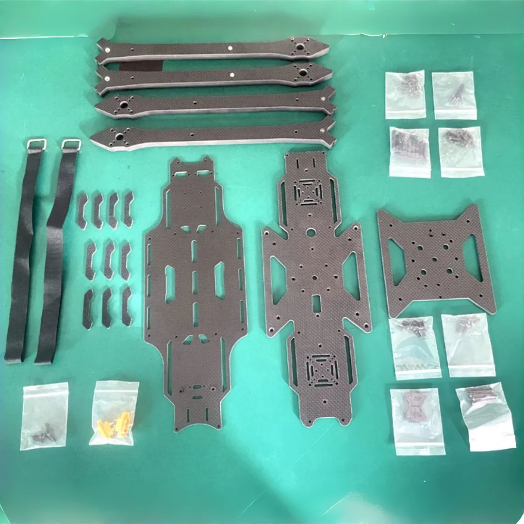 God of War 13 Inch/15 Inch FPV Crossing Machine, Load 6KG Carbon Fiber Quadcopter Frame Kit FPV Freestyle RC Racing Drone Models