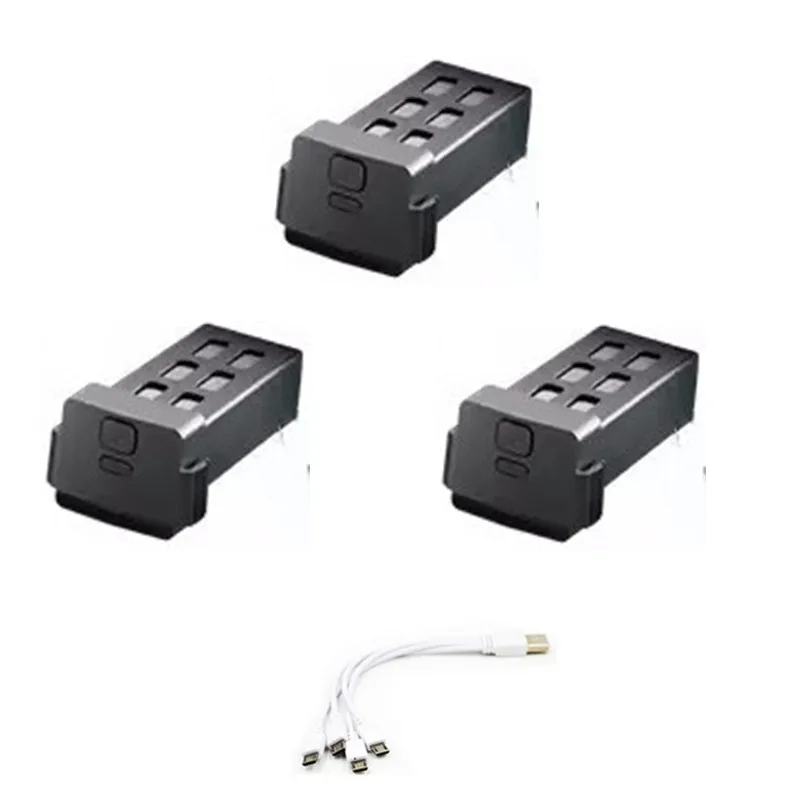 카이투 드론 배터리 7.4V 2200mAh / 카이투 프로 GPS RC 드론용 프로펠러, 카이투 맥스 드론 배터리 블레이드 정품 액세서리