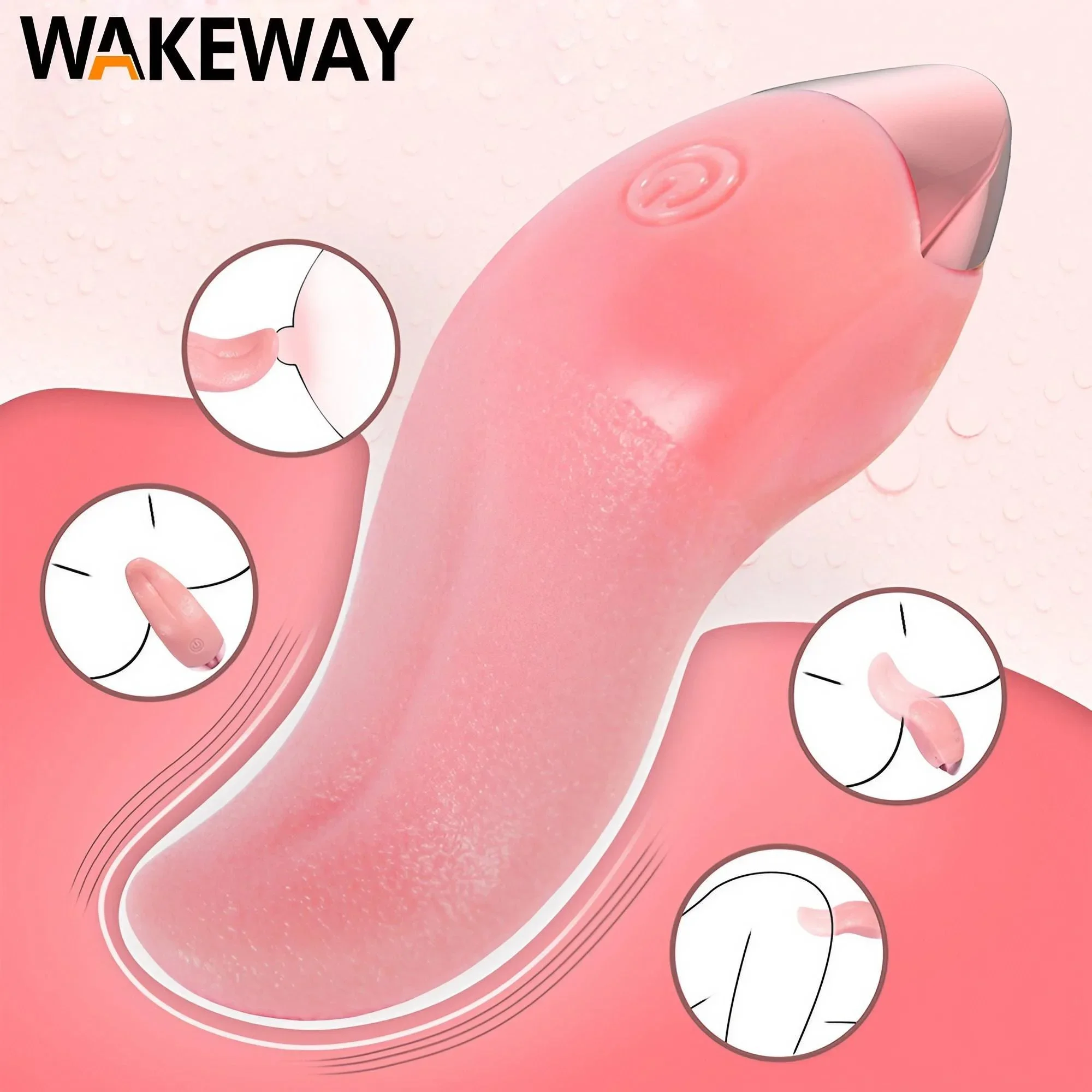 Electric Heated Vibrator Anti-true Tongue Cunnilingus Female Silicone Masturbation Apparatus Vibrator Sex Erotic Supplies