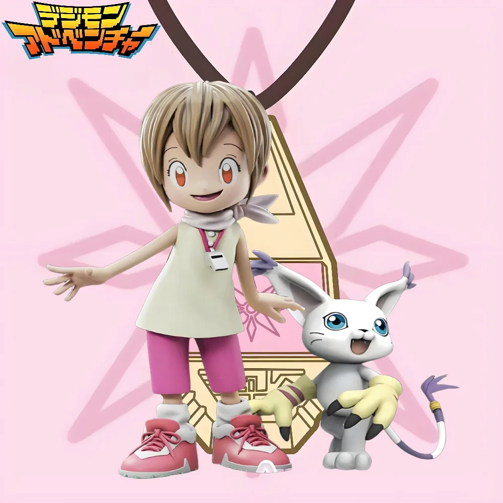 Figuras de acción de Digimon Adventure de 5-12cm, Yagami Hikari y Tailmon, modelo de colección de Pvc, juguetes para niños, regalos