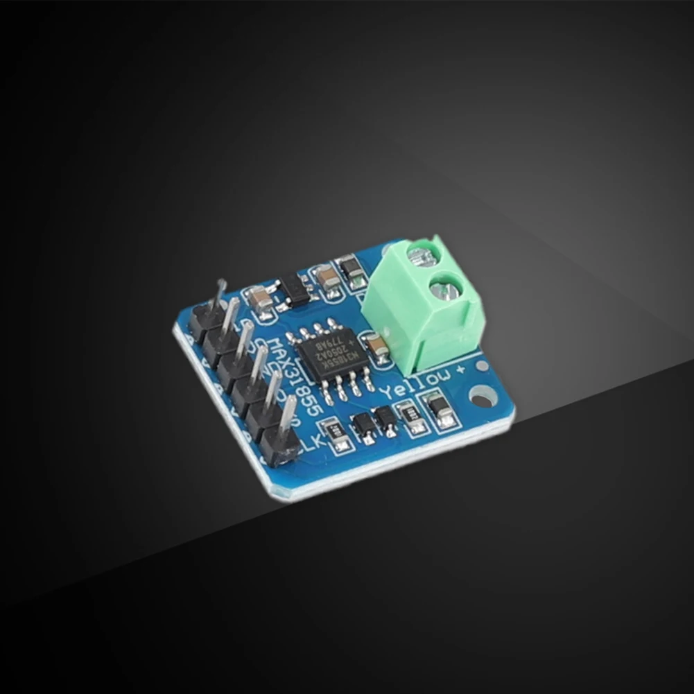 

MAX31855 Thermocouple Breakout Sensor SPI Interface K Type Thermocouple Temperature Sensor Module Readable Electronic Components