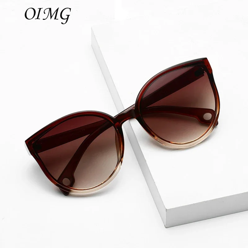 Sunglasses Cat Eye Women Men Sun Glasses Eyewear Eyeglasses Plastic Frame Clear Lens UV400 Shade Fashion Driving New