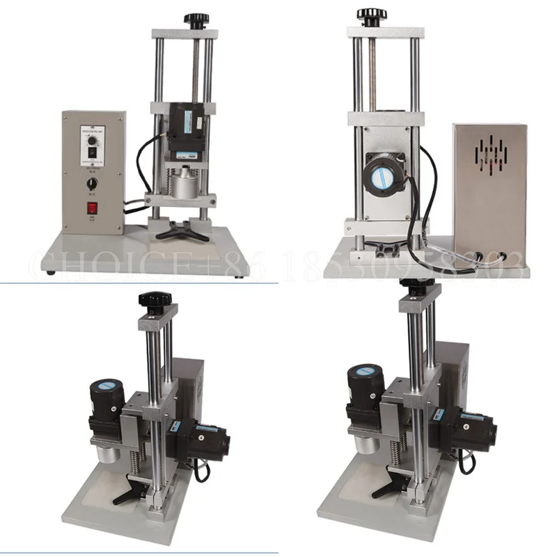 Semi-Automatic Desktop Electric Capping Machine Pistol Cap Spray Nozzle Capping Device Large Desktop Bottle Cap Snapping Maker