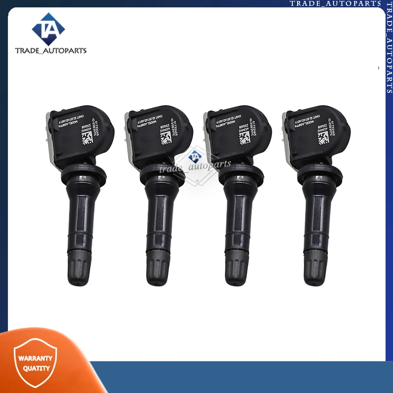 Capteur de système de surveillance de pression de voiture, Geely TPMS 01732445 Z successifs, capteurs de pneus, 4 pièces, 433