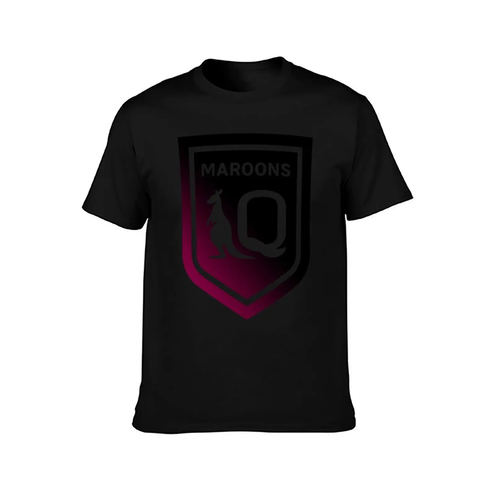 Queensland maroons T-Shirt Summer Casual Cotton Tee Oversized Streetwear Tops Vintage Graphic Print Loose Fit Short Sleeve