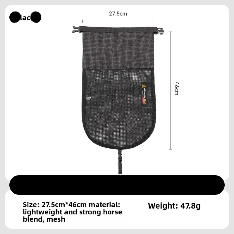 حقيبة سفر للأحذية المقاومة للماء من HIKEMAN Dyneema - حقيبة تنظيم محمولة مقاومة للغبار لملحقات الحقائب الخارجية