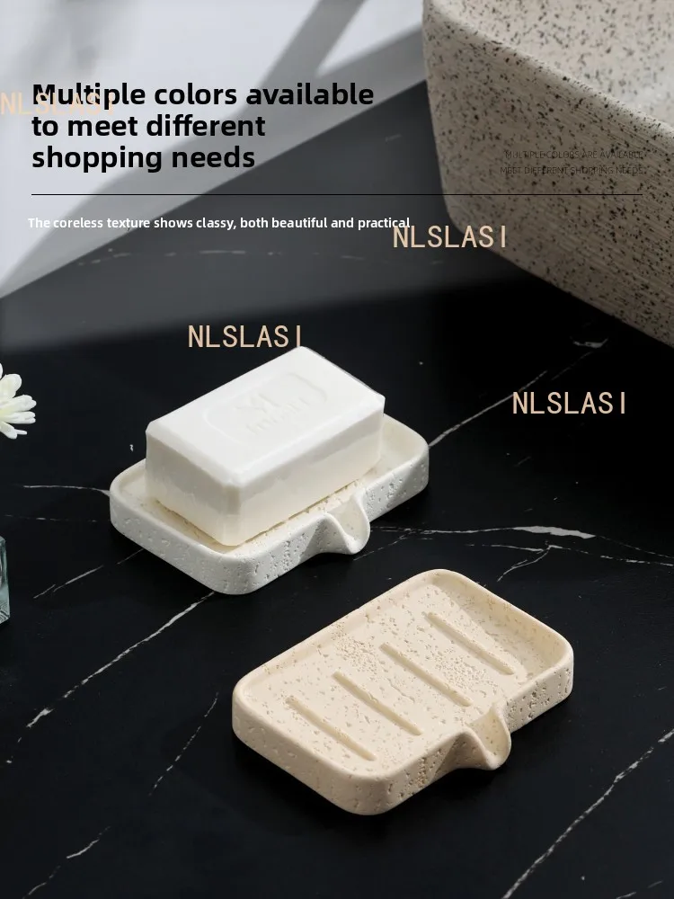 

1 шт., сливная коробка для мыла, светильник, роскошный стиль, элитная бытовая полка для хранения в ванной комнате, аксессуары для ванной комнаты, держатель для мыльницы