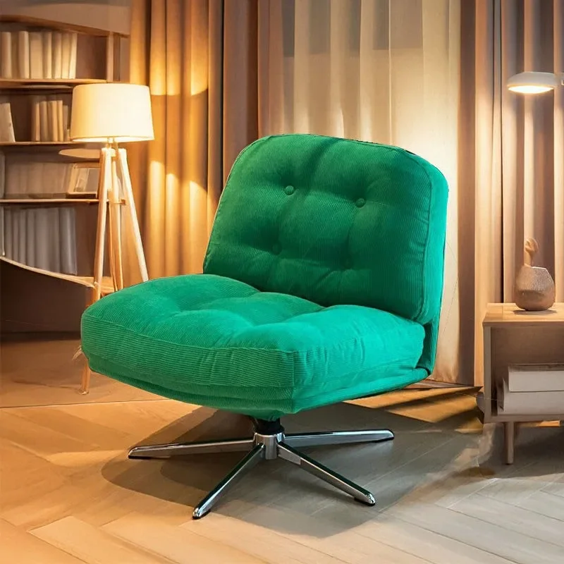 

Small sofa chair leisure chair rotatable living room small apartment single chair