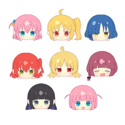 10cm 100% Original Stuffed Plush Pendants Anime BOCCHI THE ROCK! Gotoh Hitori Ijichi Nijika Kita Ikuyo Cartoon Cotton Doll Toys