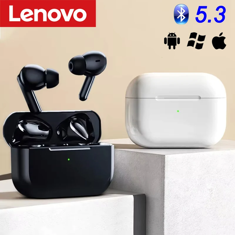 Lenovo Original LP40 wireless headphones TWS Bluetooth 5.3 Earphones Touch Control Sport Headset Stereo Earbuds For IOS Android