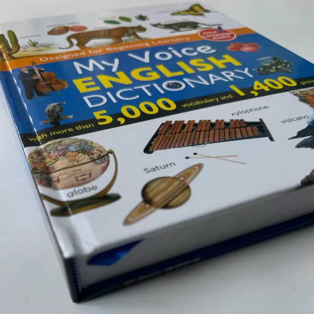 

Talking Edition My Voice English Dictionary 5000 Words Hardcover Vocabulary Accumulation