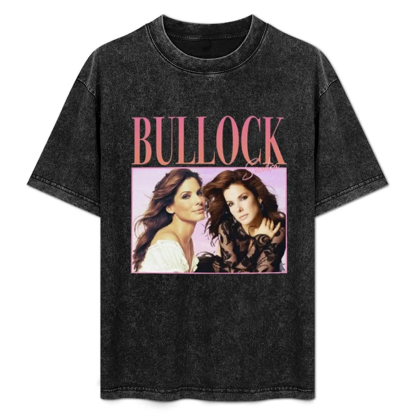 90's Retro style Sandra Bullock T-Shirt Regular Fit Plain Tee Shirt