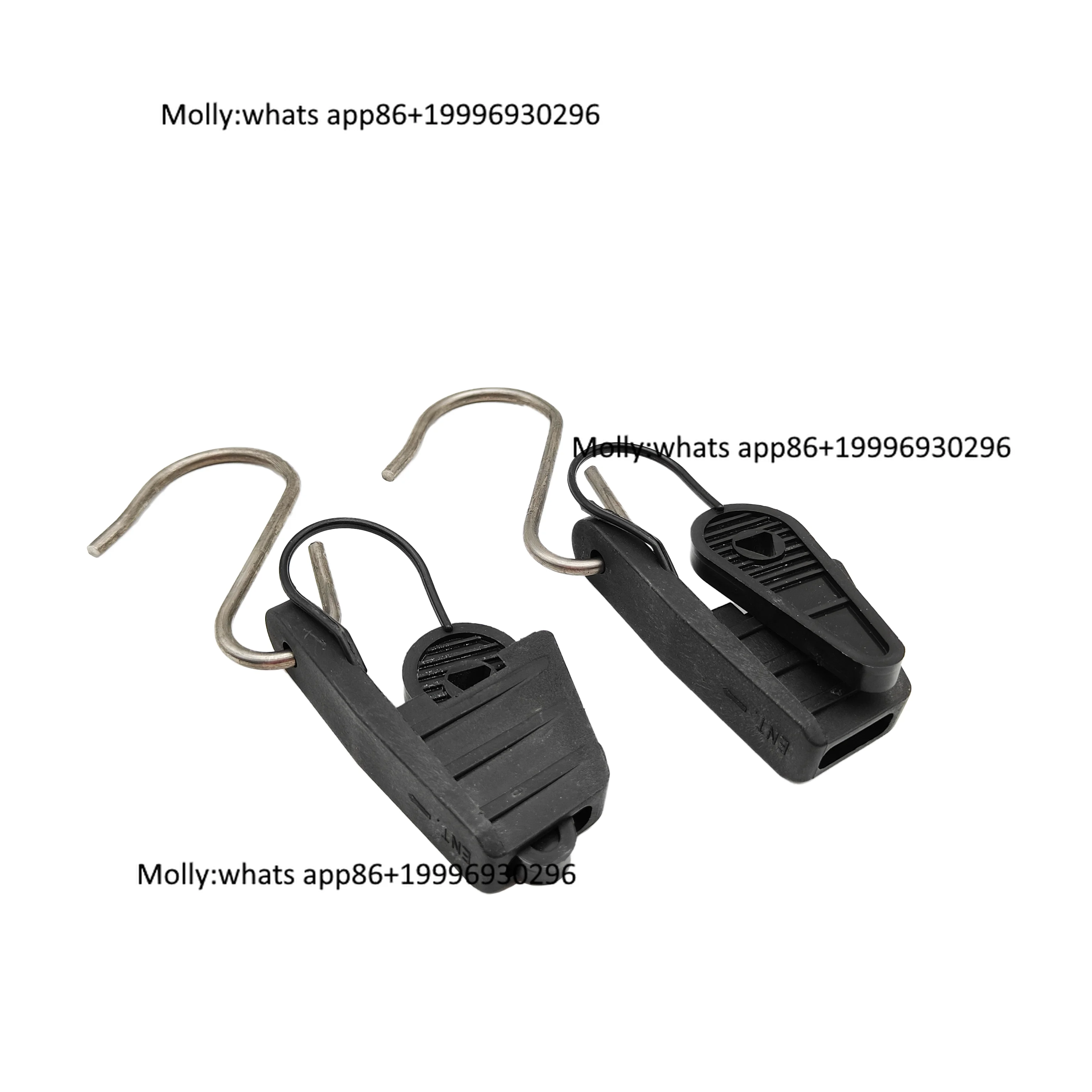Fiber Optic Stainless Steel Strapping Banding Buckles Cable Clamp