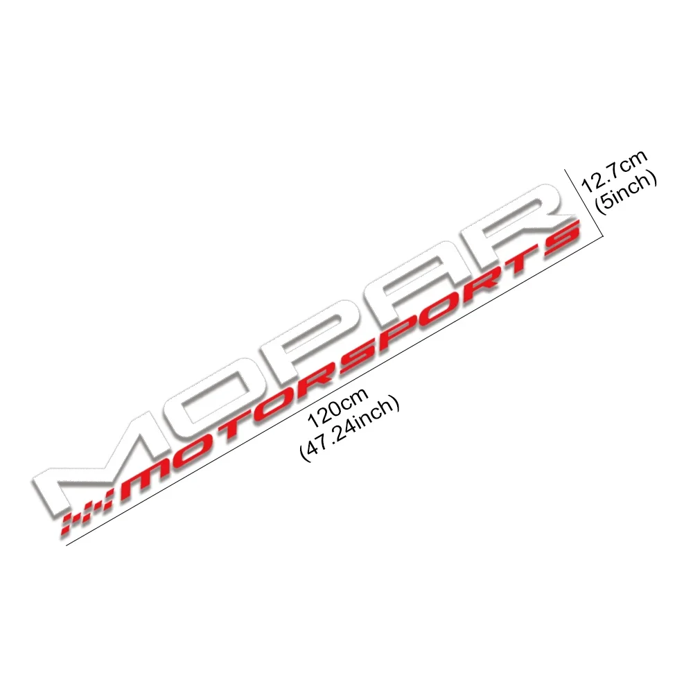 MOPAR Motorsport Pickup Car Windshield Sticker For Dodge RAM 1500 2500 Rebel TRX Truck Vinyl Decal Auto Decoration Accessories ﻿ view 6