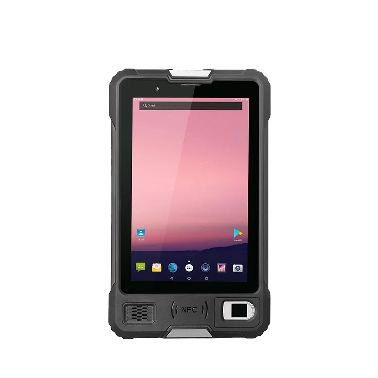 

Industrial 8-Inch Android 12.0 PDA With 4G 2D Barcode Scanner Fingerprint & RFID Reader 13.56MHz Rugged Tablet PC With WiFi