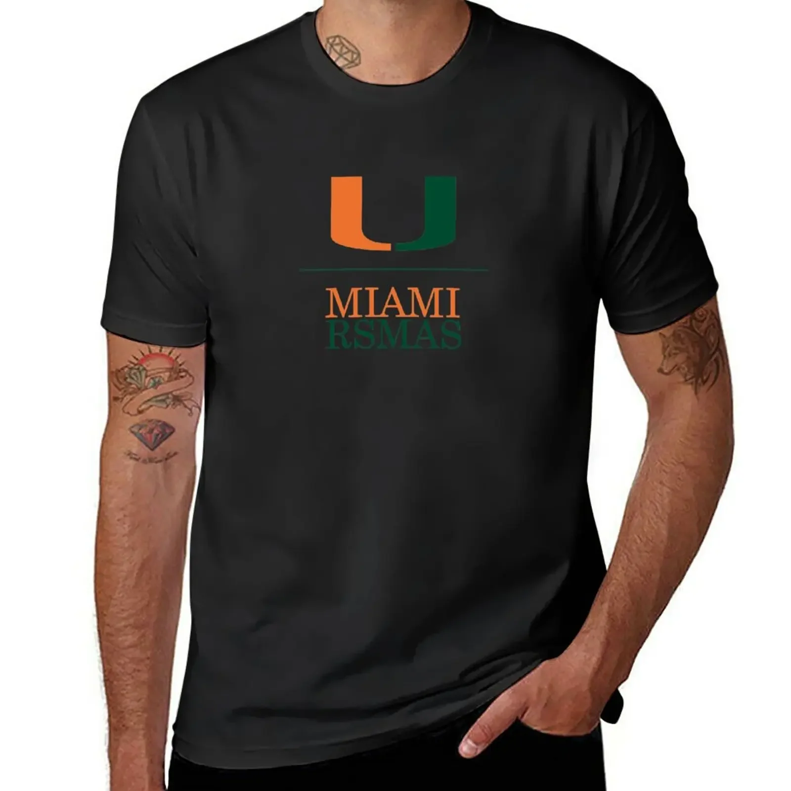 

University of Miami RSMAS T-Shirt summer tops summer clothes aesthetic clothes korean fashion mens plain t shirts