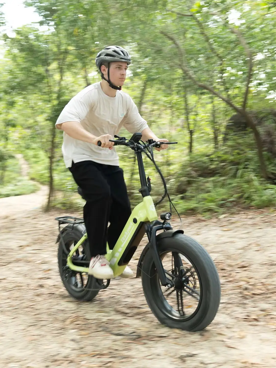BODYWEL F20PRO Fat Tire E-Bike 20 X 4.0', 48V 20Ah Abnehmbarer Lithium-Akku, BAFANG Bürstenloser Motor, Hydraulische Scheibenbremse, 7-Gang E-Bike
