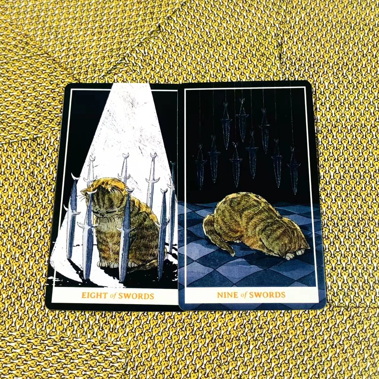 Sunny Orange Cat Tarot Deck A - Party Games Sunny 评论和价格