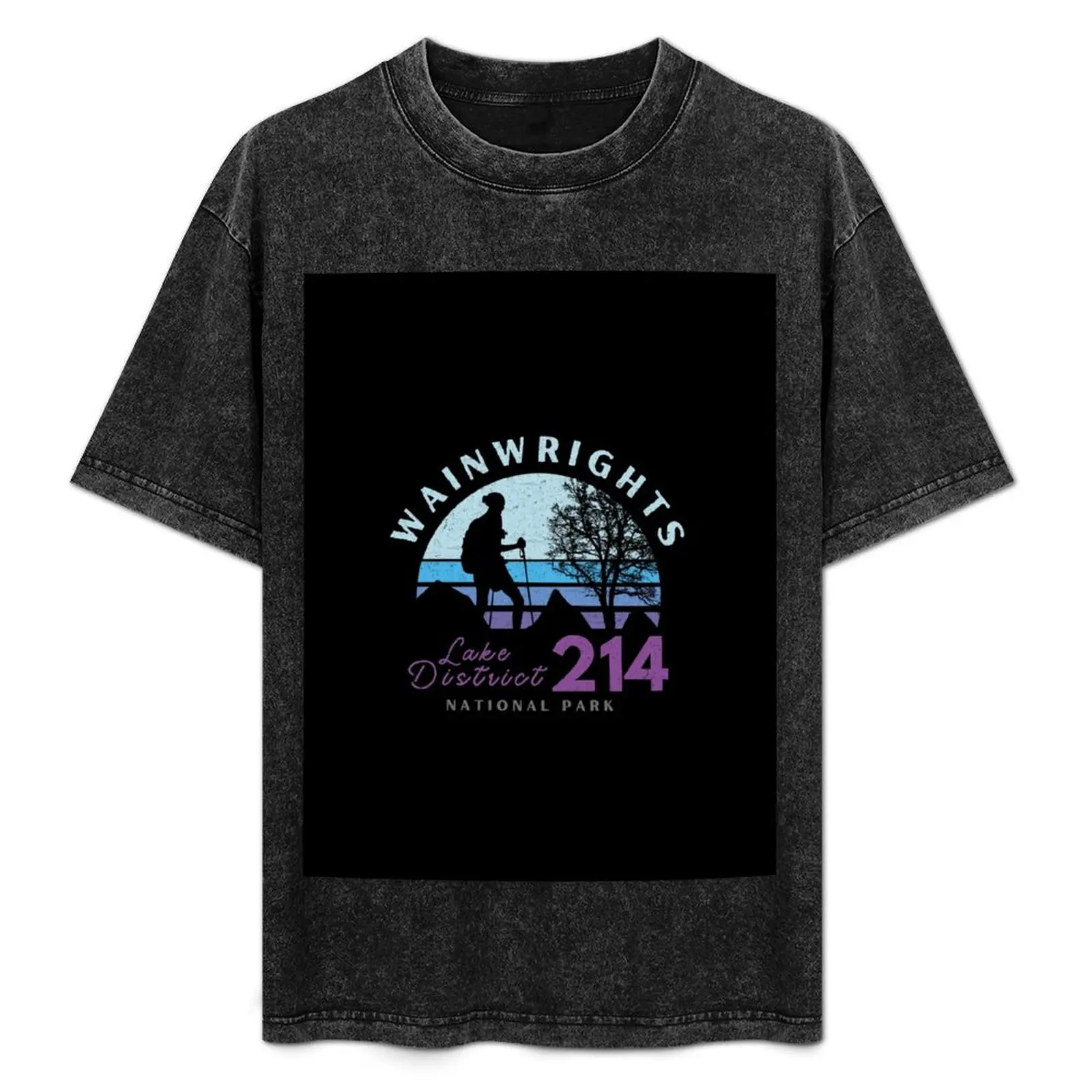 

Wainwrights - Lake District - Hiking - #59 T-Shirt graphics man clothes anime shirts men