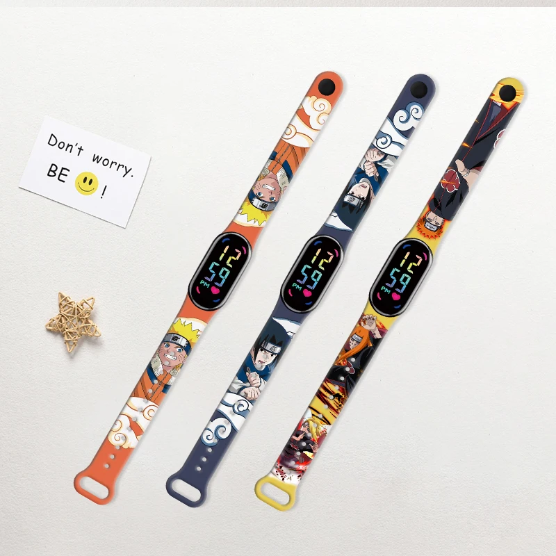Браслет с принтом серии Наруто для Xiaomi Mi Band 10, сменный браслет для Mi Band 9 8, умный спортивный ремешок для часов