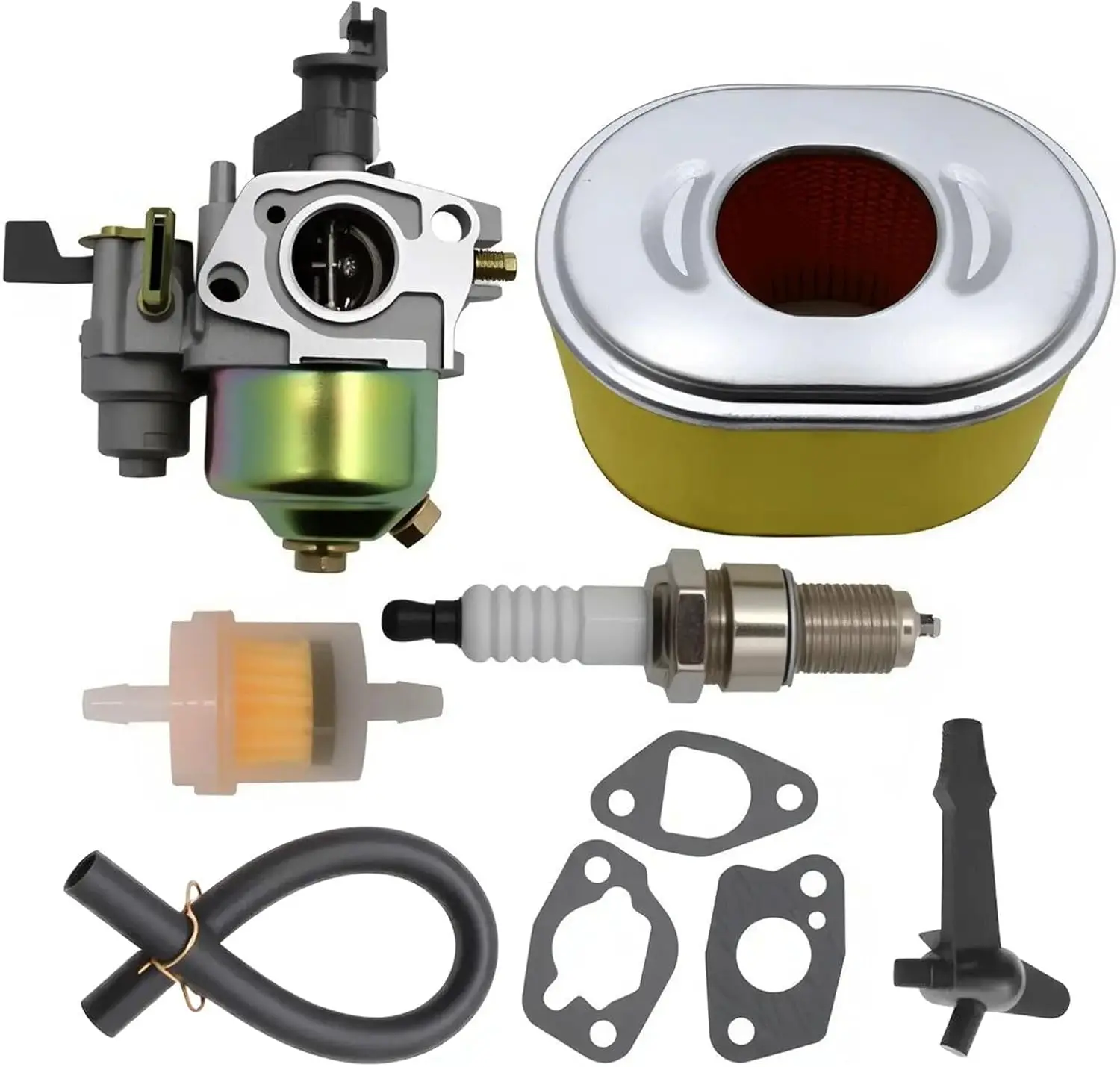 

Carburetor Repair Kit for PW3200 3200PSI 2.7GPM, Includes Air Filter, Spark Plug, Gaskets
