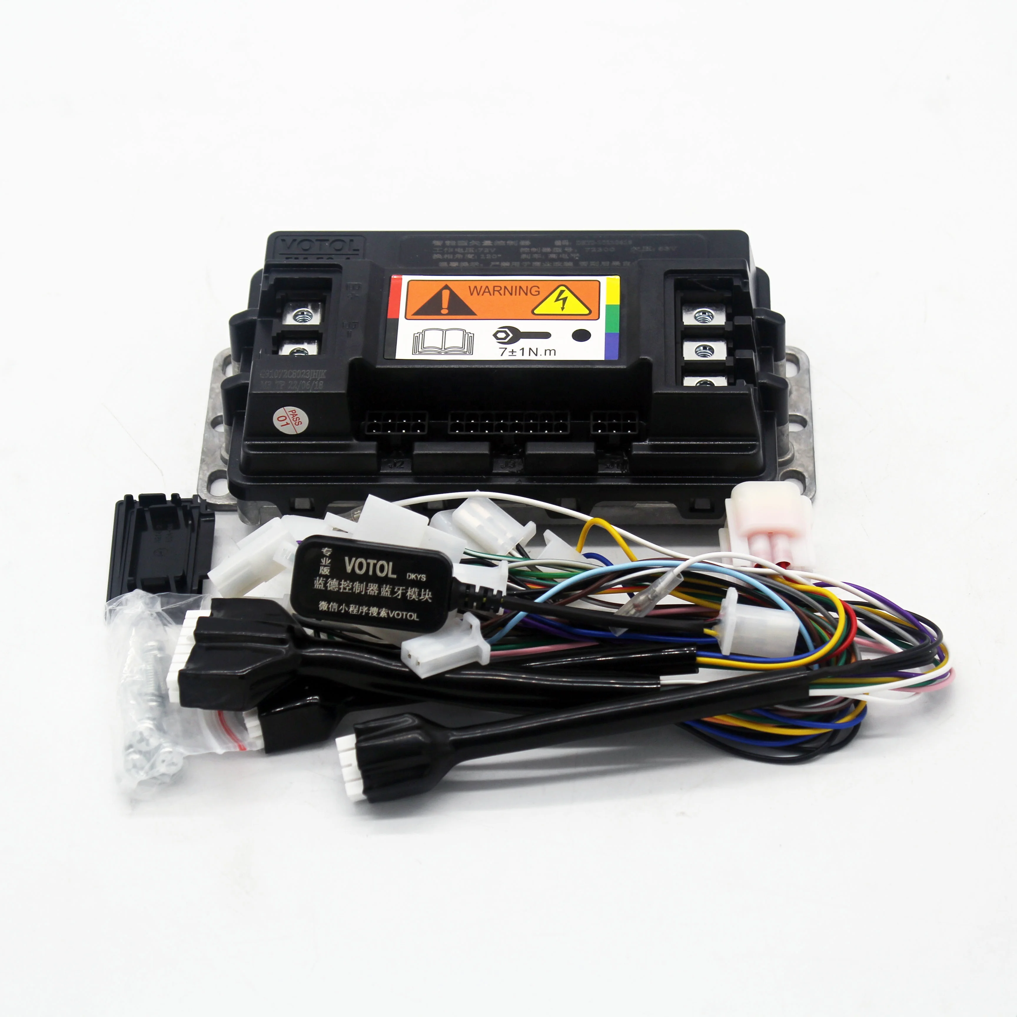 EM50-4 72V 72300 Brushless Dc Scooter Sine Silent Motor Controller FOC Scooter Parameters Adjustable Upgrade Version
