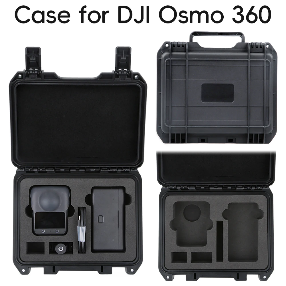 

Travel Explosion-proof Box for DJI OSMO 360 Portable Storage Case High-strength Safety Box with Shoulder Strap Camera Accessorie