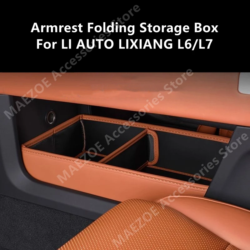 

Для LI AUTO LIXIANG L6/L7 подлокотник складной ящик для хранения, украшение интерьера автомобиля модификация защитные аксессуары ремонт