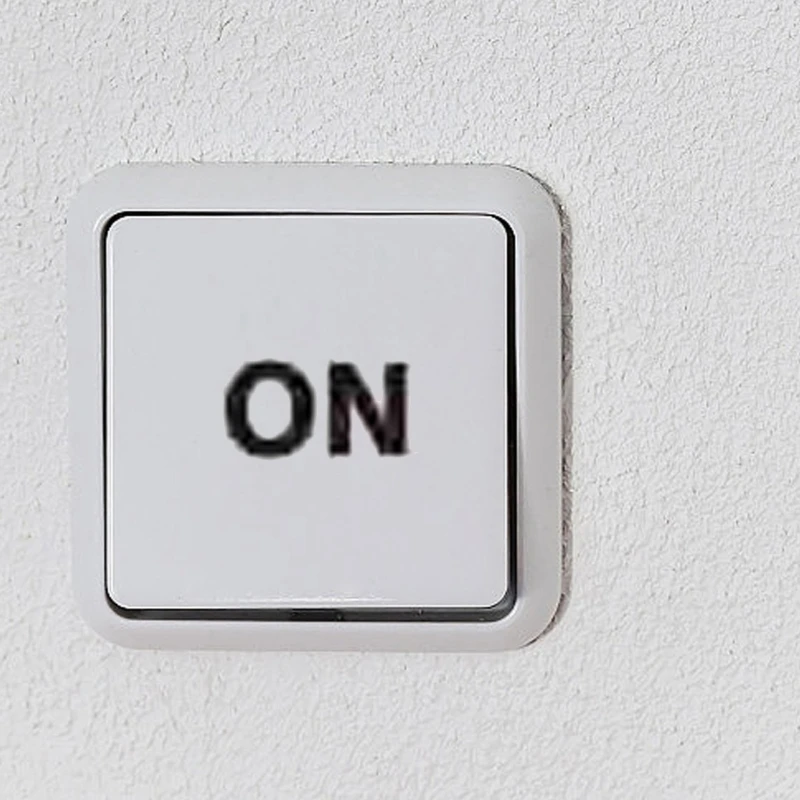 Light Switchs Labels Sticker Transparent Household Light Fan Heater Sign Sticker A2BB
