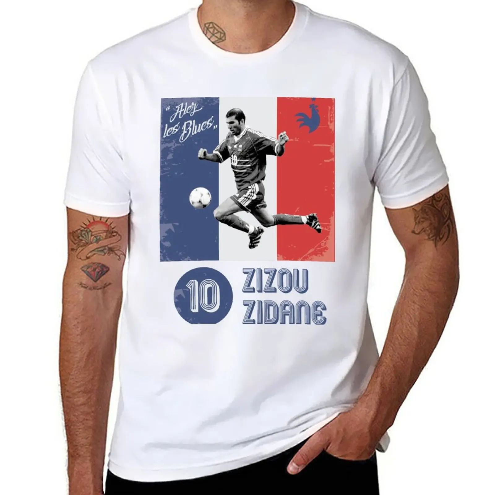 New zizou zidane T-Shirt t-shirts man T-shirt for a boy Short t-shirt t shirts for men cotton