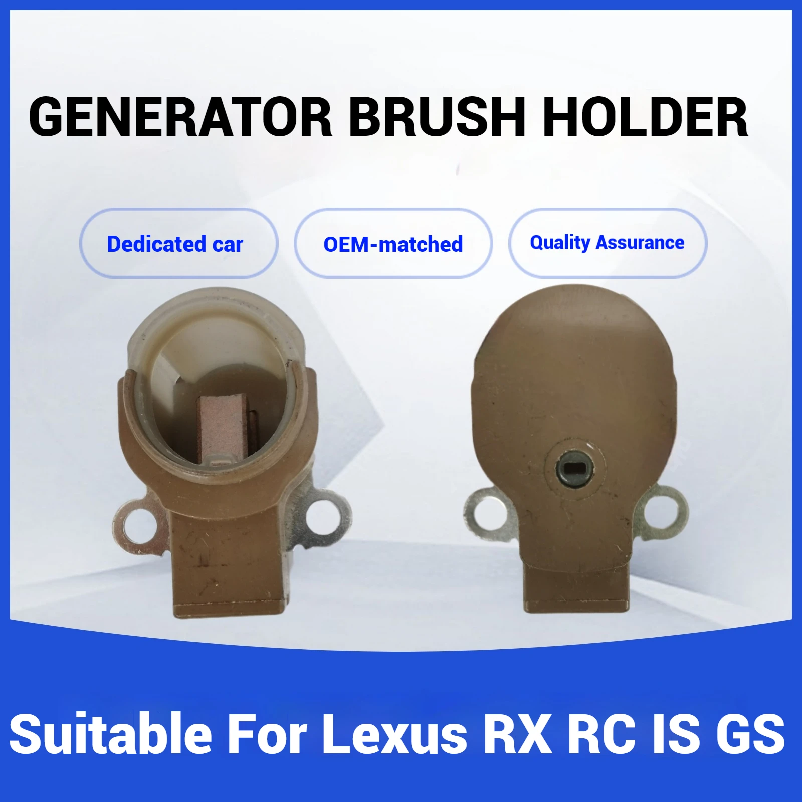 لكامري كراون لكزس RX350 ، RX330 RC350 IS250 GS350 GS300 التيار المتناوب المولد حامل فرشاة الكربون ومجموعة فرشاة الكربون