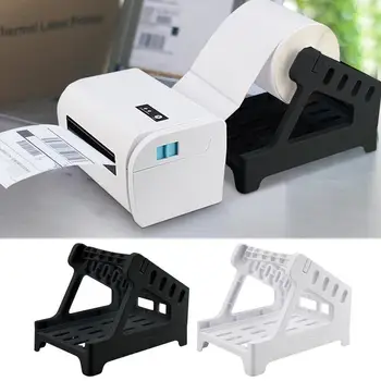 Desktop Printer Home Office Storage School Thermal Label Holder For Rolls Fanfold Accessories Durable Stand External Universal
