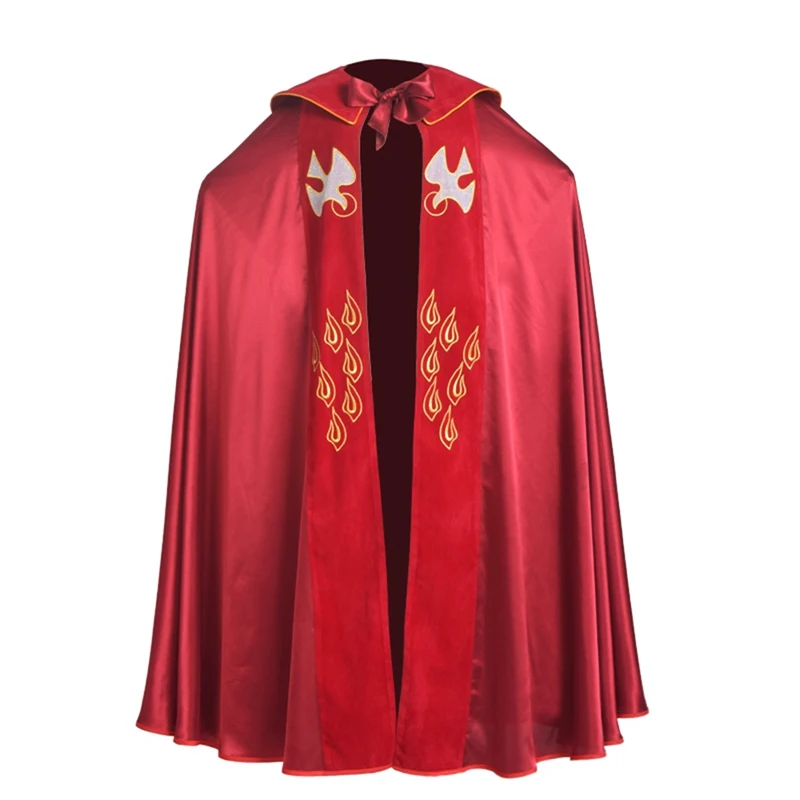 

Celebrants Pastor Cope Priest Vestment Costume Authentic Attire Robe Cape