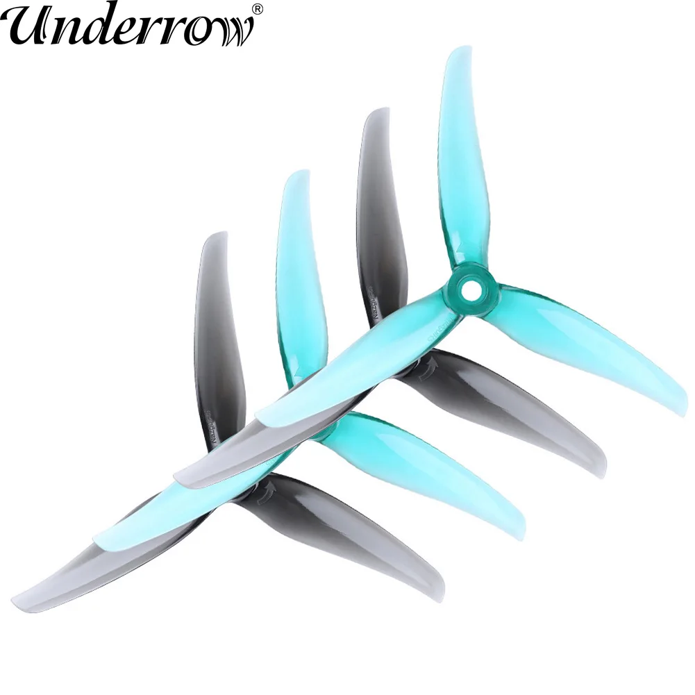 2/4 Pair iFlight Nazgul R5 5inch 3 Blade/Tri-Blade Propeller Prop CW CCW with 5mm Mounting Hole for FPV RC Racing Drone