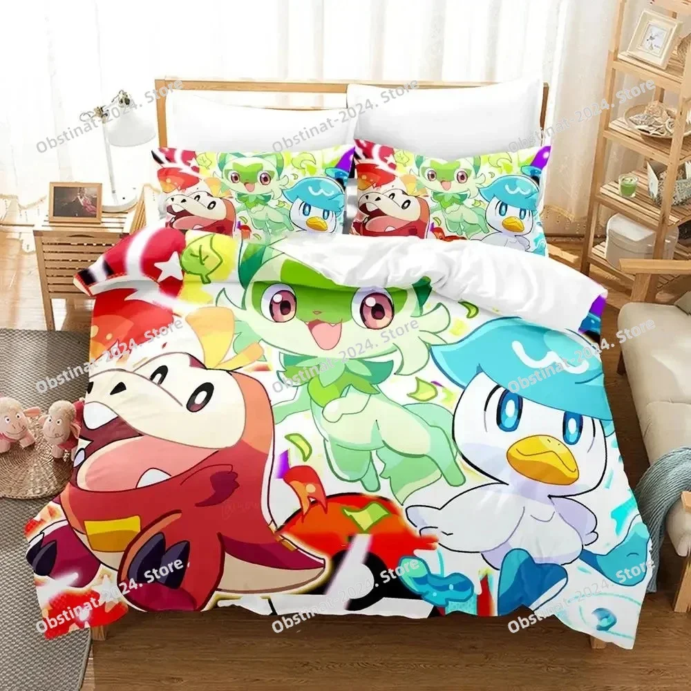 

Anime Nanjyamo Kawaii Iono Printed Bed Set Duvet Cover Pillowcase Bedding Set Bed Linen Sheet Quilt Cover Full Queen King Size