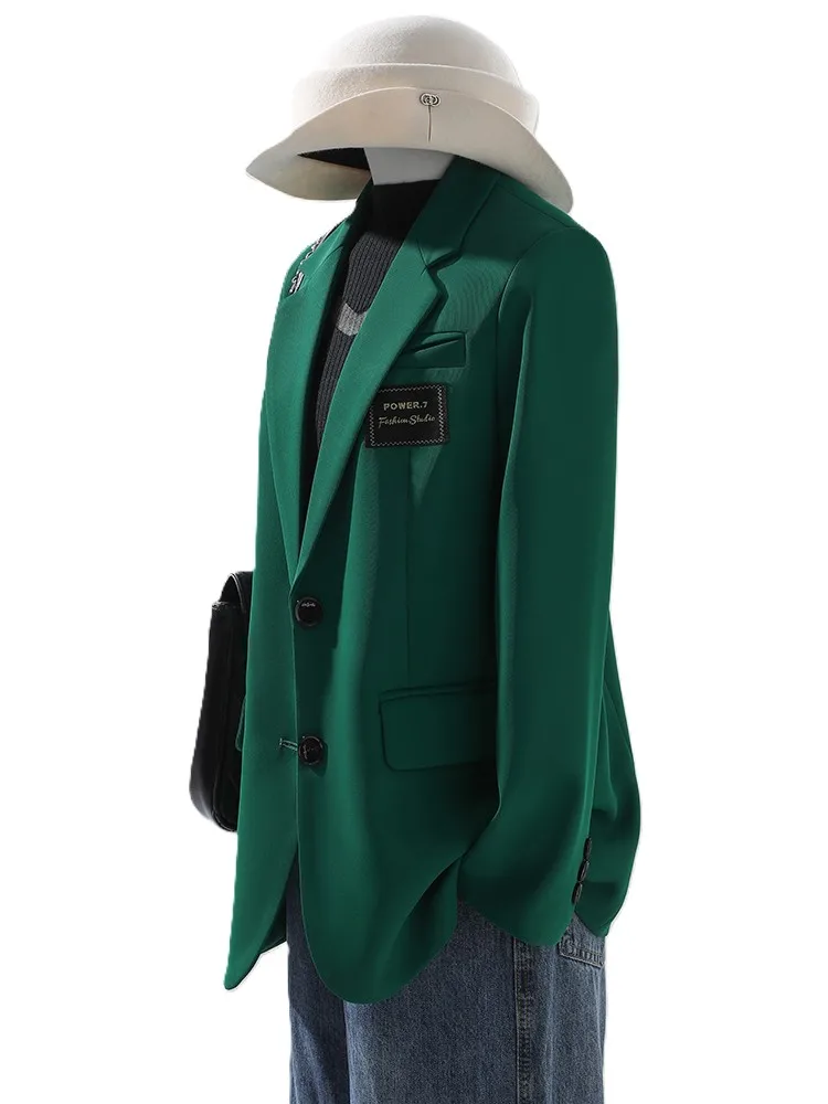 

Fashion Female Casual Blazer Women Loose Ladies Jacket