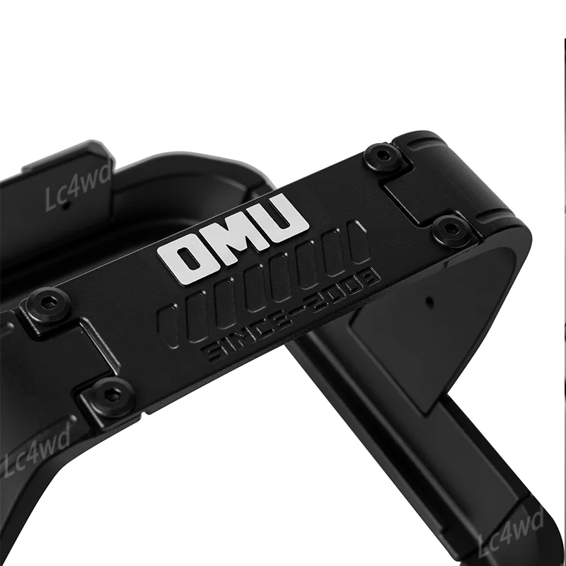 LC4WD الملحقات الخارجية OMU Genesis سلسلة الألومنيوم مرآة الرؤية الخلفية المطر درع غطاء إطاري ل 2007-2017 جيب رانجلر JK #6