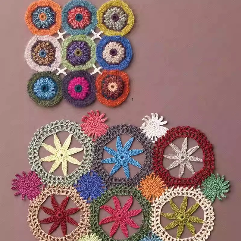 Ilustracje technik robótek dziewiarskich Naoko Shimody, Pełny przewodnik po robieniu na drutach i szydełku: szwy, wzory i techniki falbanek