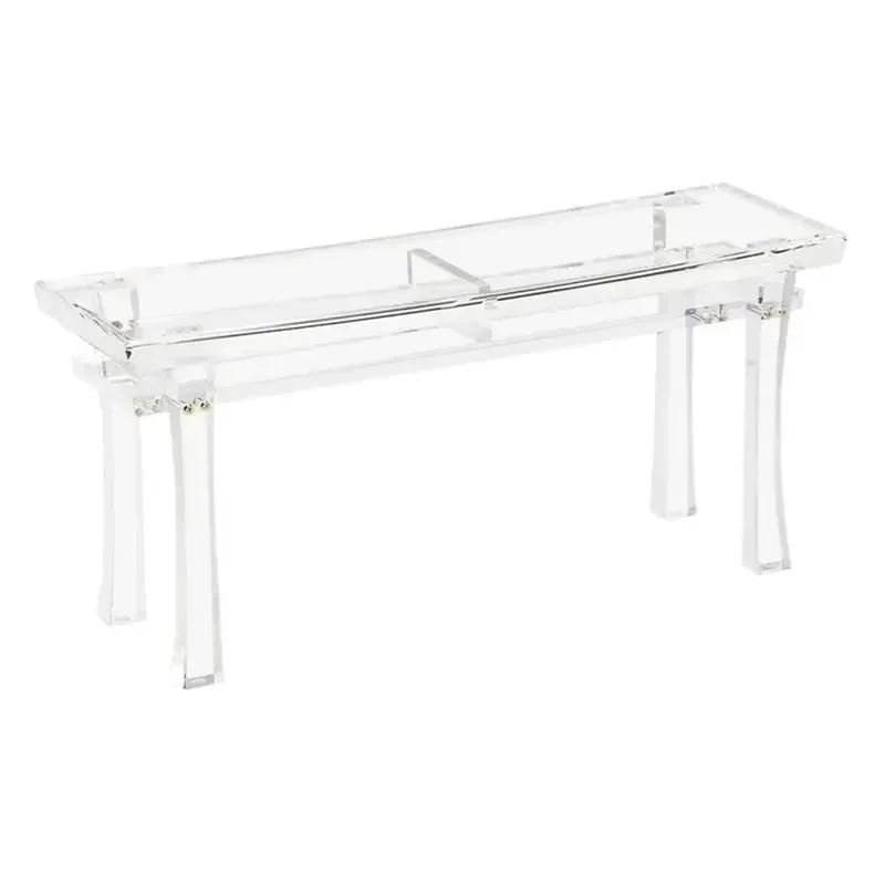 

Simple Modern Acrylic 1 M Bedroom Bed End Stool Clothing Store Shoe Changing Stool Living Room Sofa Edge Bench